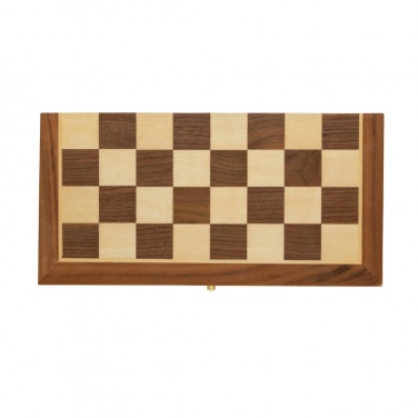 Logotrade advertising product image of: Luxury wooden foldable chess set
