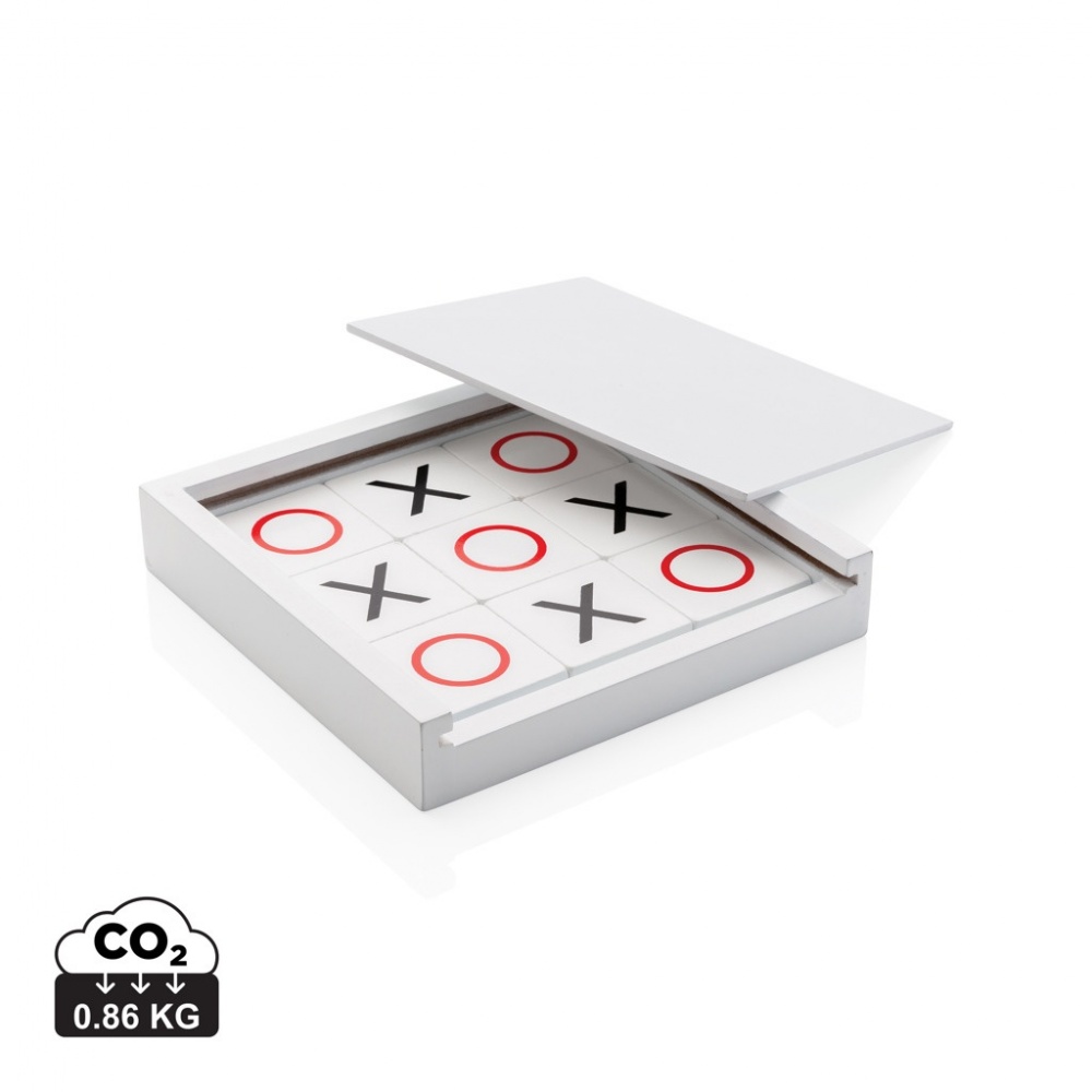 Logo trade promotional giveaway photo of: Deluxe Tic Tac Toe game