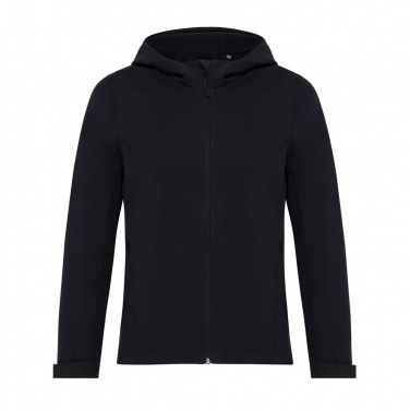 Logo trade business gifts image of: Iqoniq Makalu women recycled polyester soft shell jacket