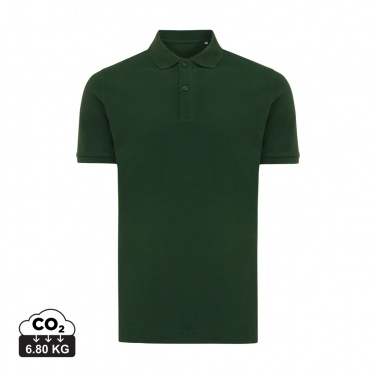 Logo trade promotional gifts image of: Iqoniq Yosemite recycled cotton pique polo