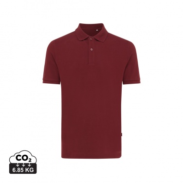 Logo trade promotional giveaways image of: Iqoniq Yosemite recycled cotton pique polo