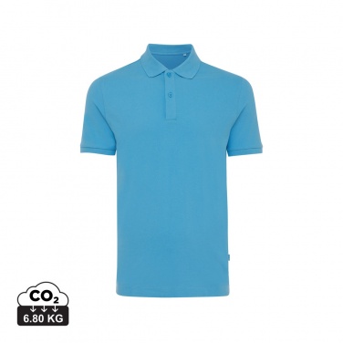 Logo trade promotional gifts image of: Iqoniq Yosemite recycled cotton pique polo