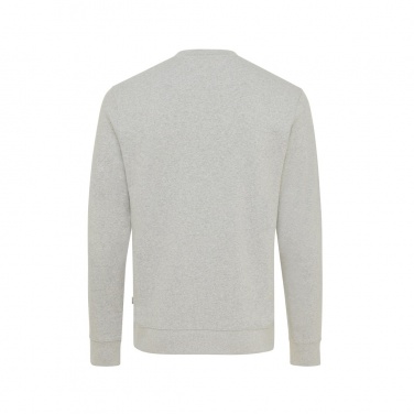 Logo trade promotional giveaway photo of: Iqoniq Denali recycled cotton crew neck undyed