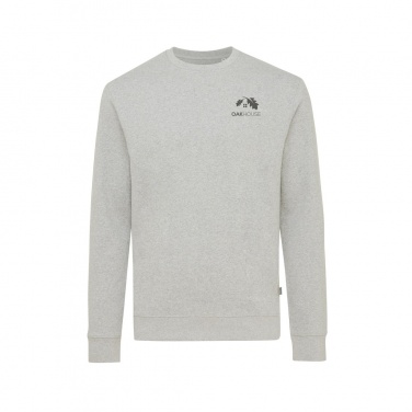 Logo trade advertising product photo of: Iqoniq Denali recycled cotton crew neck undyed