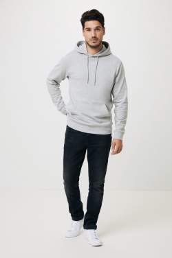 Logo trade advertising products picture of: Iqoniq Torres recycled cotton hoodie undyed