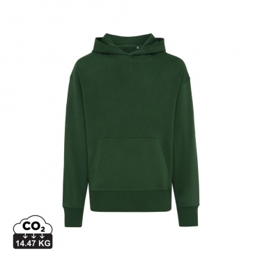 Logo trade promotional merchandise picture of: Iqoniq Yoho recycled cotton relaxed hoodie
