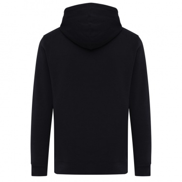 Logo trade promotional giveaway photo of: Iqoniq Rila lightweight recycled cotton hoodie
