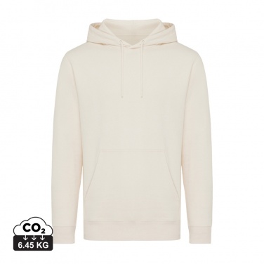 Logo trade promotional merchandise photo of: Iqoniq Rila lightweight recycled cotton hoodie
