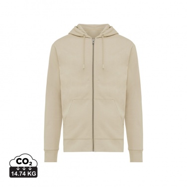 Logo trade advertising products image of: Iqoniq Abisko recycled cotton zip through hoodie