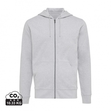 Logo trade advertising products image of: Iqoniq Abisko recycled cotton zip through hoodie