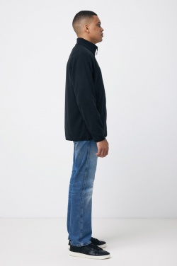 Logo trade promotional merchandise image of: Iqoniq Talung recycled polyester microfleece zip through