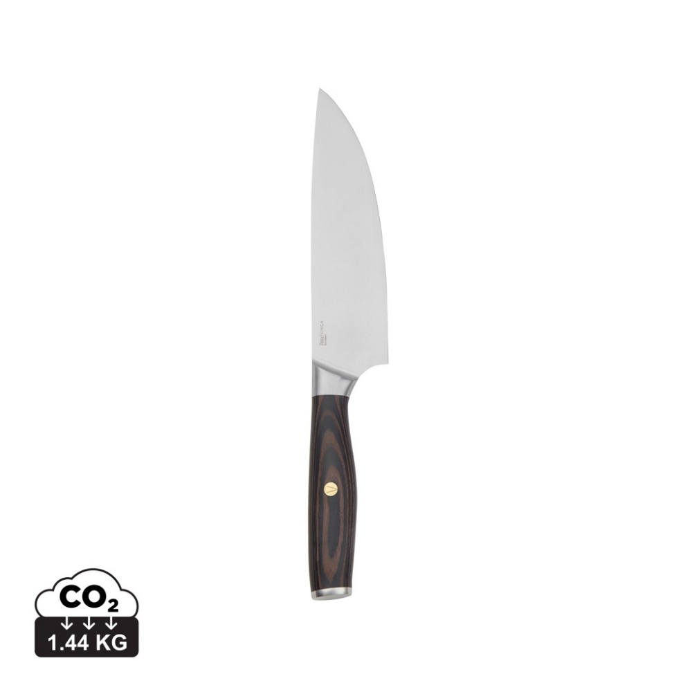 Logo trade promotional giveaways picture of: VINGA Tara RCS recycled steel chef's knife