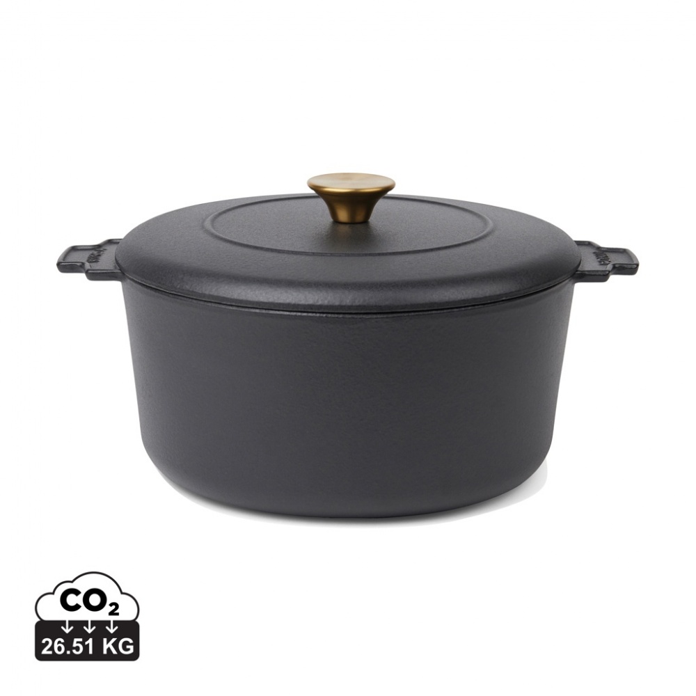 Logo trade promotional gifts image of: VINGA Monte heritage cocotte 5.5 L