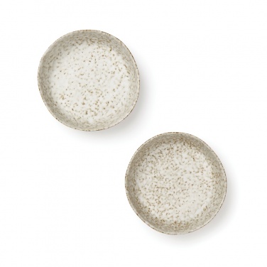 Logo trade promotional giveaways picture of: VINGA Nuvem stoneware mini bowl, 2 pcs set
