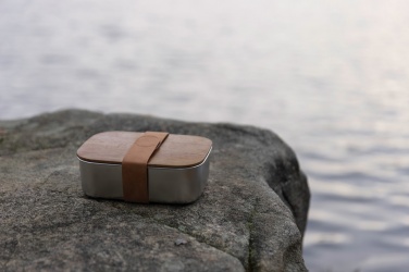 Logotrade advertising products photo of: VINGA Ciro RCS recycled steel lunch box