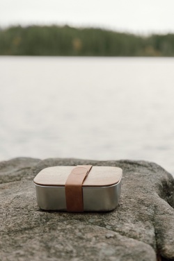 Logotrade promotional item image of: VINGA Ciro RCS recycled steel lunch box