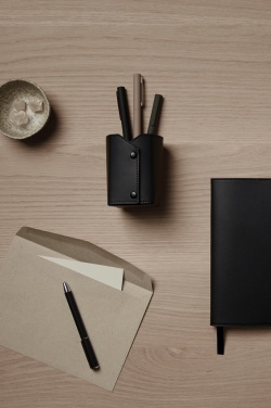 Logo trade promotional item photo of: VINGA Timo PU RCS RPET pen holder