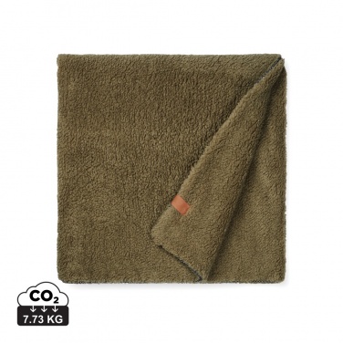 Logo trade promotional items picture of: VINGA Maine GRS recycled double pile blanket