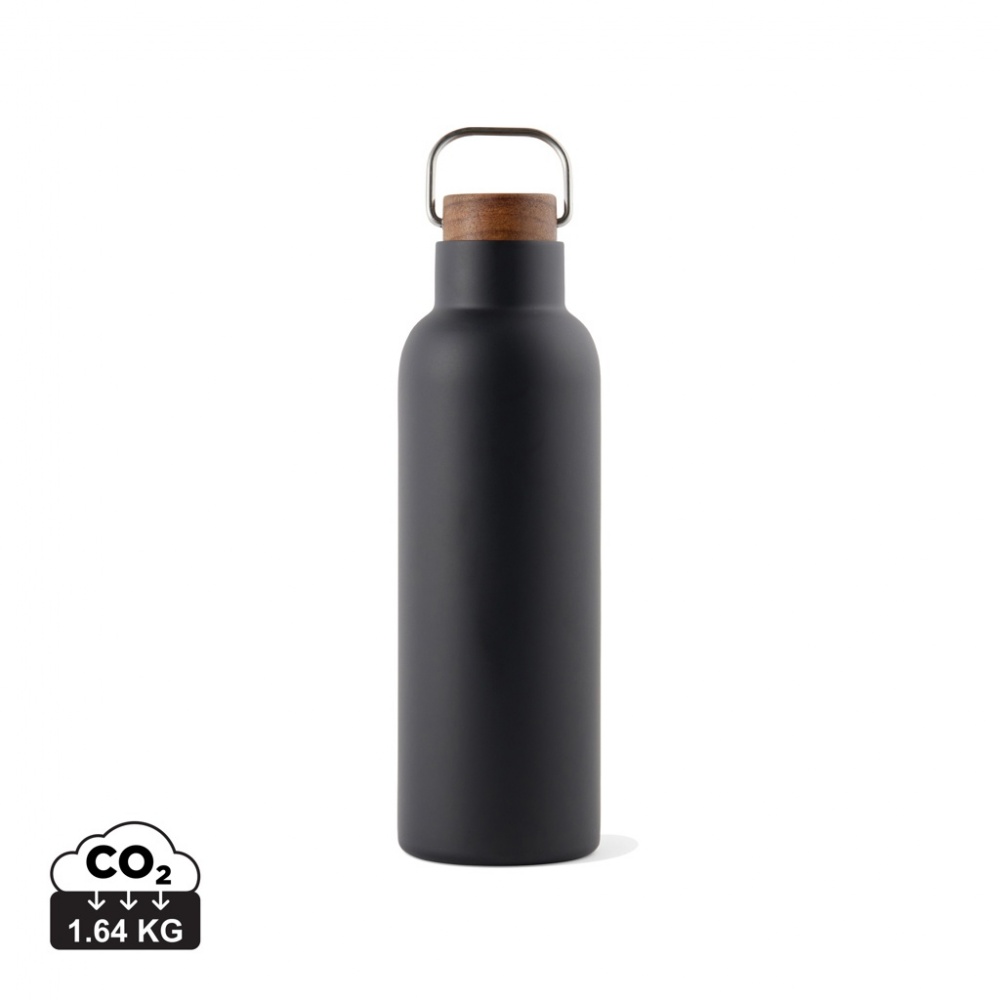 Logo trade advertising products image of: VINGA Ciro RCS recycled vacuum bottle 800ml