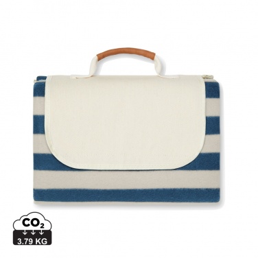 Logo trade promotional merchandise picture of: VINGA Alba GRS RPET picnic blanket medium