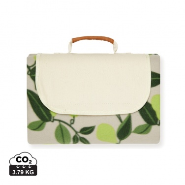 Logo trade advertising products picture of: VINGA Daya GRS RPET picnic blanket
