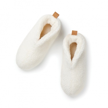 Logotrade advertising products photo of: VINGA Santos RCS recycled pet cosy slippers