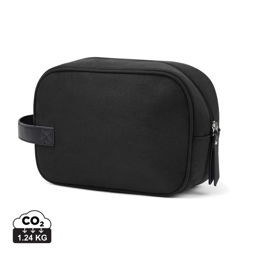 Logo trade promotional giveaways image of: VINGA Marlow RCS recycled polyester toiletry bag