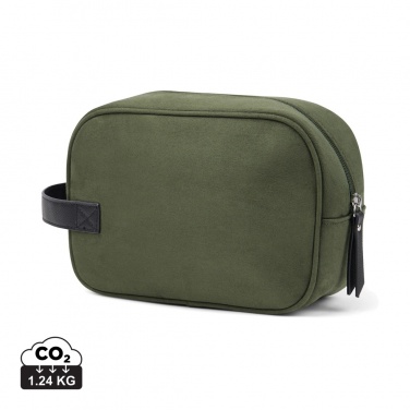 Logo trade promotional products image of: VINGA Marlow RCS recycled polyester toiletry bag