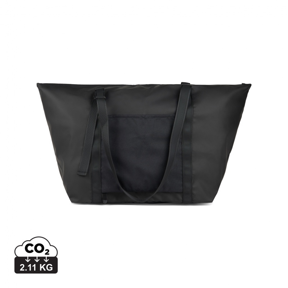 Logotrade promotional giveaway image of: VINGA Livorno GRS recycled polyester weekend bag