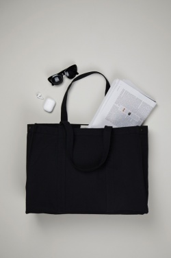Logo trade promotional items picture of: VINGA Hilo AWARE™ recycled canvas maxi tote bag