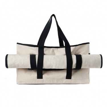 Logotrade promotional merchandise photo of: VINGA Volonne AWARE™ recycled canvas beach bag