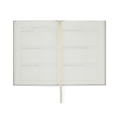 Logotrade promotional gift image of: VINGA Thankfulness GRS recycled paper journal