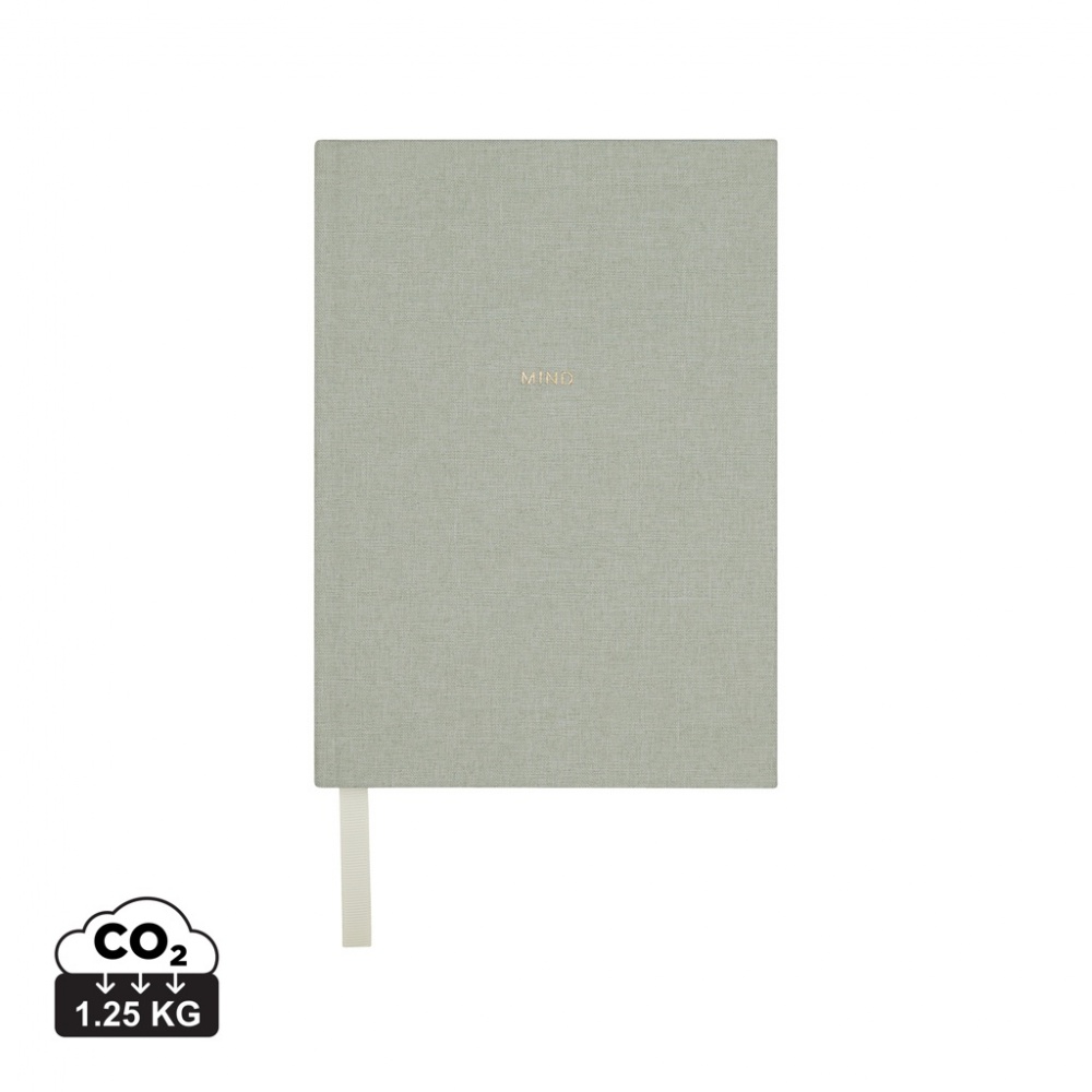 Logotrade corporate gift image of: VINGA Mind GRS recycled paper journal