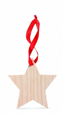 Logo trade promotional products picture of: Star shaped hanger