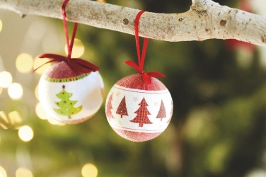 Logotrade promotional item picture of: Christmas bauble in gift box