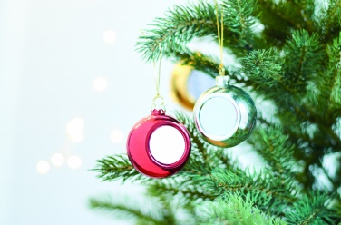Logo trade promotional item photo of: Christmas ball for sublimation