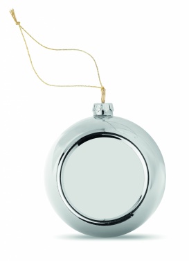 Logo trade promotional gifts image of: Christmas ball for sublimation