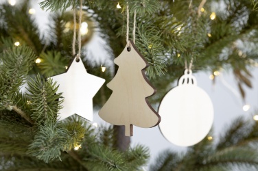Logo trade advertising products image of: Christmas ornament tree
