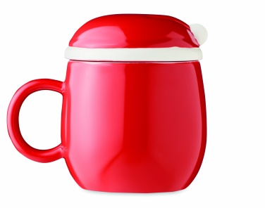 Logotrade promotional gifts photo of: Ceramic mug with lid 370 ml