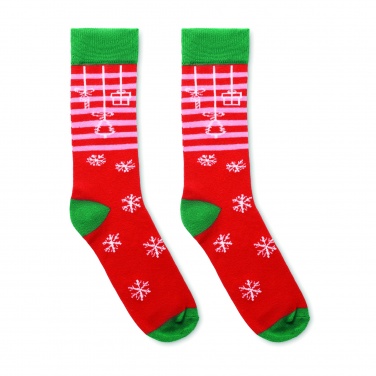 Logo trade advertising products picture of: Pair of Christmas socks M