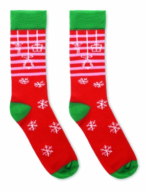 Logotrade promotional giveaways photo of: Pair of Christmas socks L