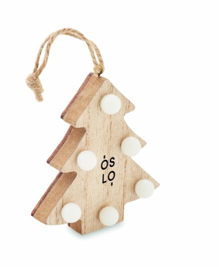 Logotrade promotional giveaways photo of: Wooden weed tree with lights