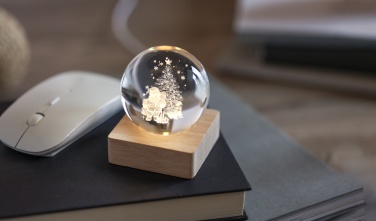 Logotrade business gift image of: Christmas LED crystal ball