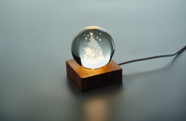 Logotrade advertising product image of: Christmas LED crystal ball