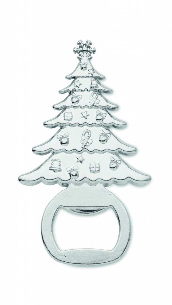 Logotrade promotional giveaways photo of: Bottle opener Christmas motif