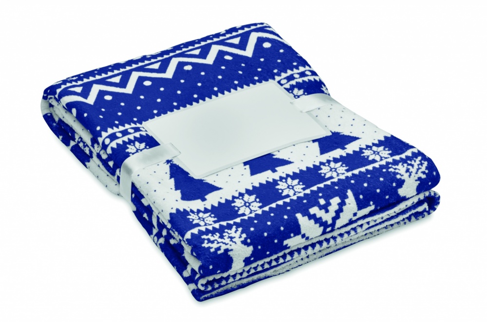 Logotrade corporate gift picture of: RPET fleece blanket 190 gr/m²