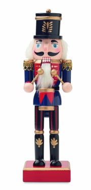 Logo trade promotional items image of: Nutcracker character in wood