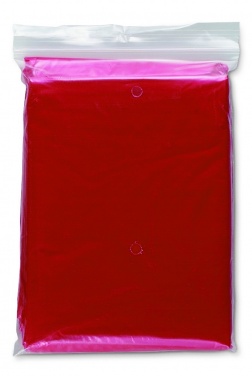 Logotrade promotional giveaways photo of: Foldable raincoat in polybag