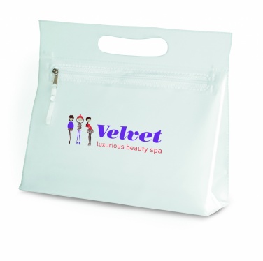 Logo trade promotional items picture of: Transparent cosmetic pouch