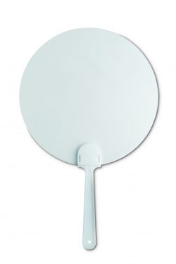 Logo trade advertising products picture of: Manual hand fan